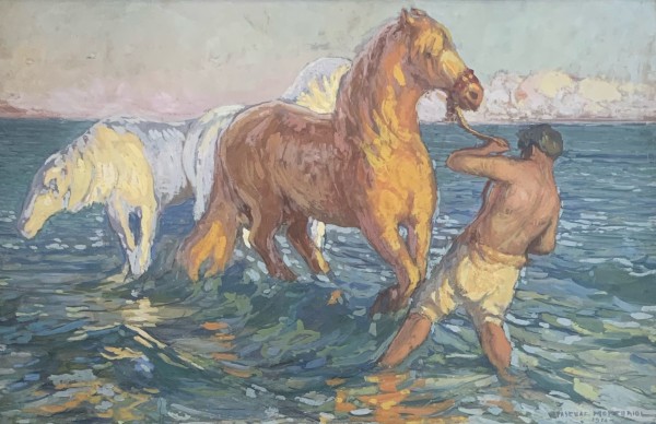 Los Caballos, 1910 by Enrique Pascual Monturiol