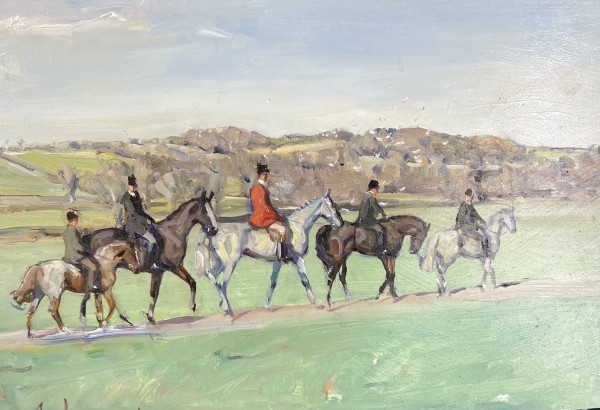 Leicestershire, Hunting Morning by Susie Whitcombe