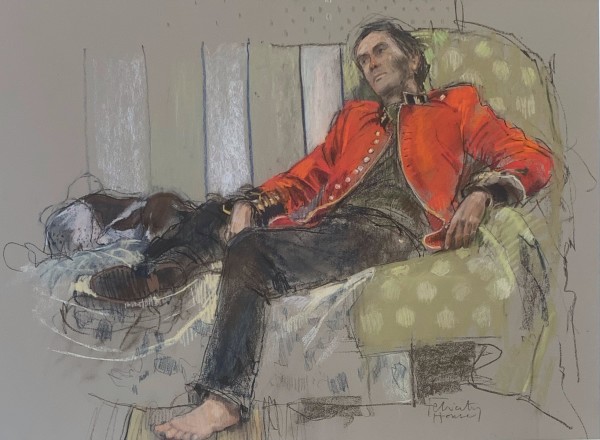 At Ease, Soldier Resting by Felicity House