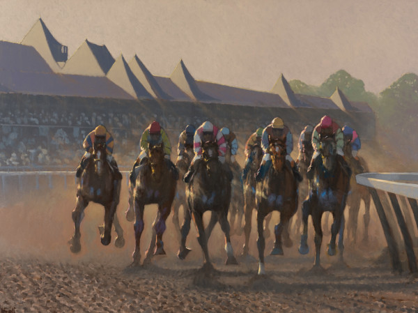 Entering the First Turn by Peter Howell