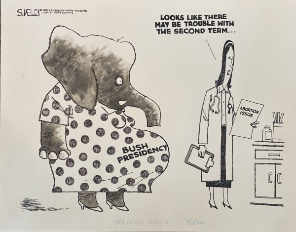 Bush 2nd Term Trouble #GOP Pregnant by Steve Kelley