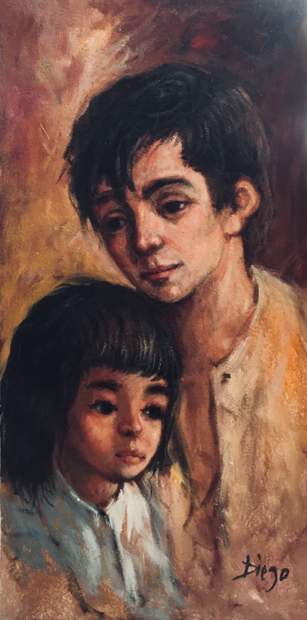 "Die Geschwister" #C103 by Antonio Diego Voci