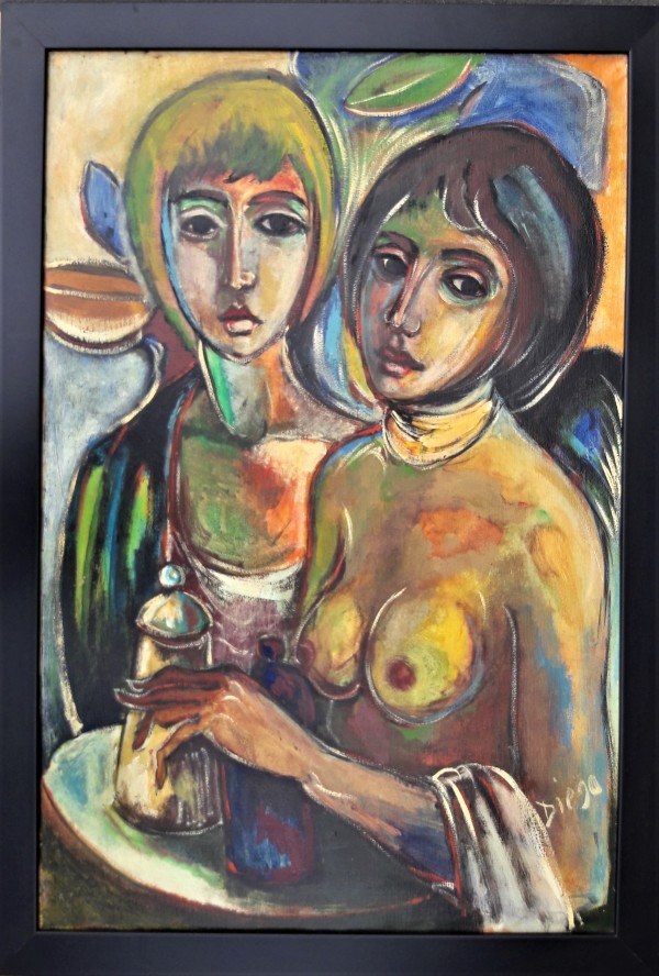 "The 2 Girlfriends" #C27 by Antonio Diego Voci