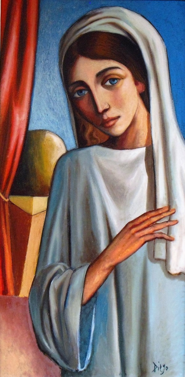 "Ragazza Romana" by Antonio Diego Voci #C37 by Antonio Diego Voci