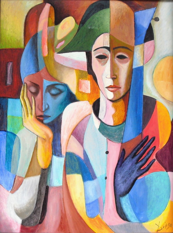 "Le Concert de Harlekins" #C4 by Antonio Diego Voci by Antonio Diego Voci