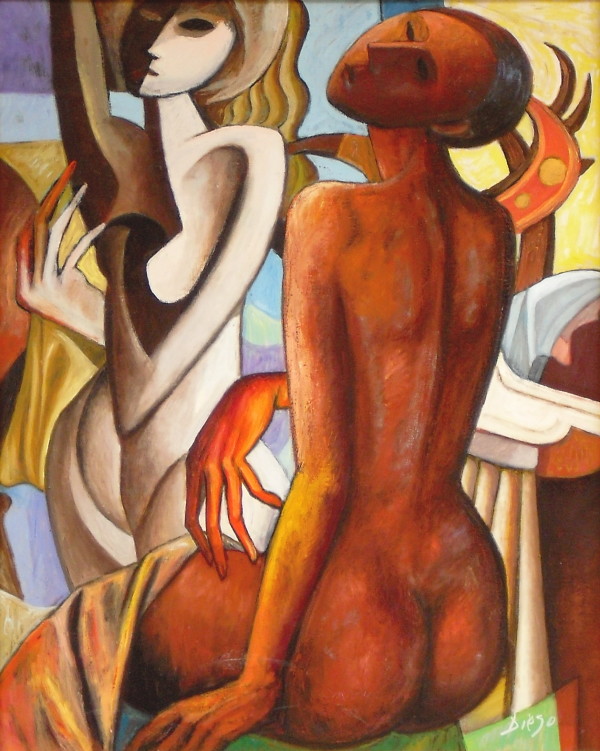 "The Red Hand" (Tumulte & Serenite) #C6 by Antonio Diego Voci