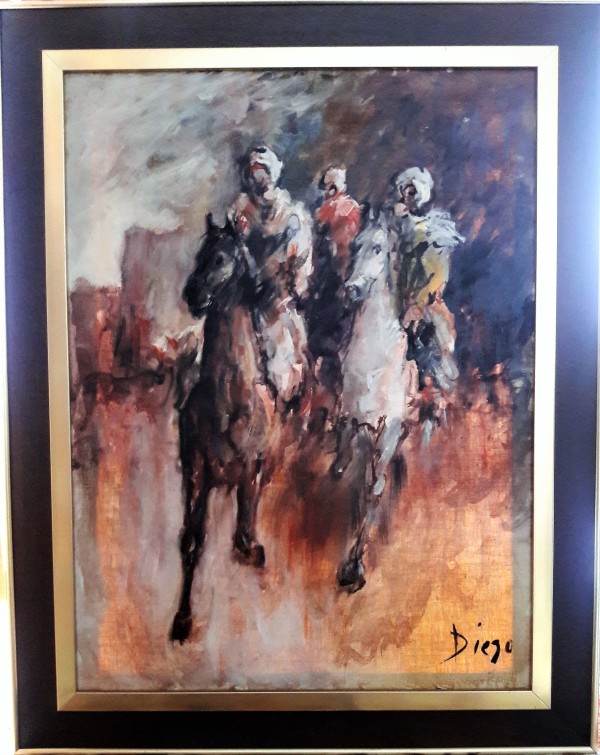 "Horseriders" by Antonio Diego Voci #C83 by Antonio Diego Voci