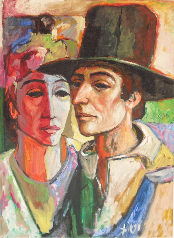 "Spanish Pair" by Antonio Diego Voci #C8 by Antonio Diego Voci