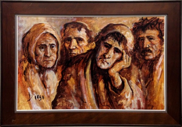 "Fisher People" #C90 by Antonio Diego Voci
