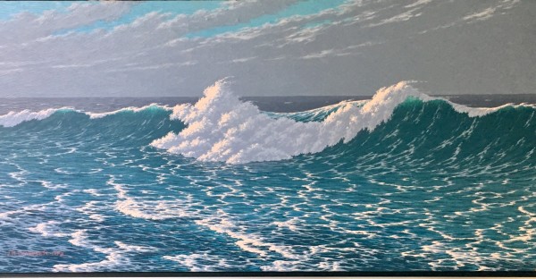 "Ocean Waves" by J.K Dinesen by J.K. Dinesen