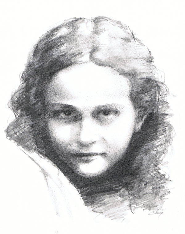 Sarah as Child by Robert Scott Chiarella