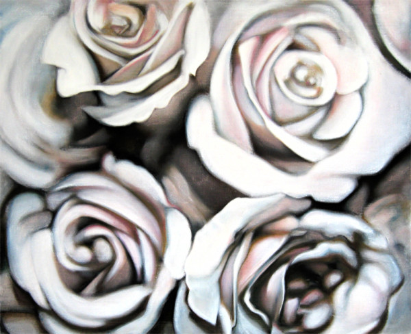 White Roses II by Robert Scott Chiarella