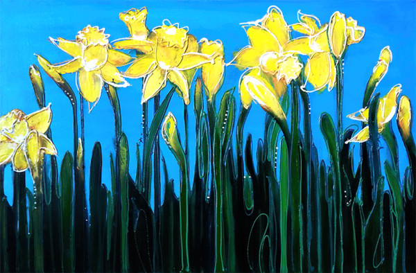 Daffodils 2 by Robert Scott Chiarella