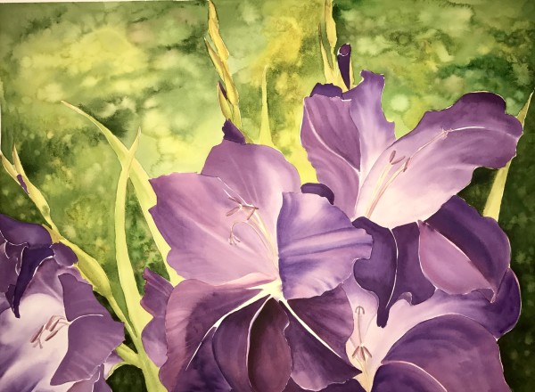 Burst of Purple by Colleen Joy Vawter