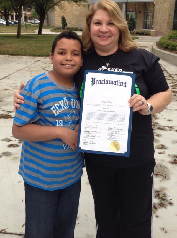 City Council's Proclamation of Autism Awareness Day in Waco by Diana Atwood McCutcheon