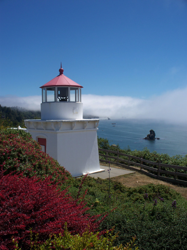 Trinidad Lighthouse by Diana Atwood McCutcheon