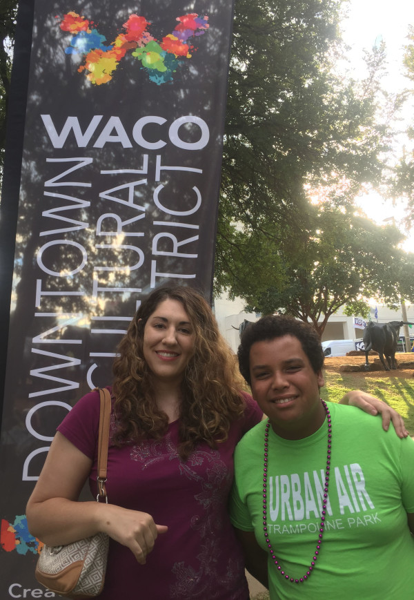 Waco Downtown Arts And Cultural District Inauguration by Diana Atwood McCutcheon