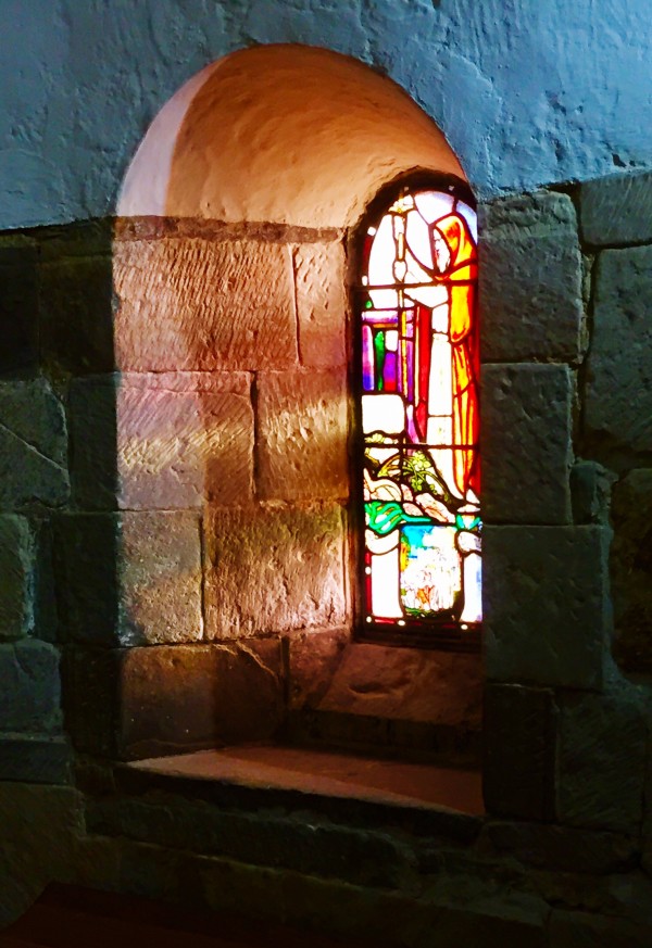 St Margaret's Chapel; Edinburgh Castle by Diana Atwood McCutcheon