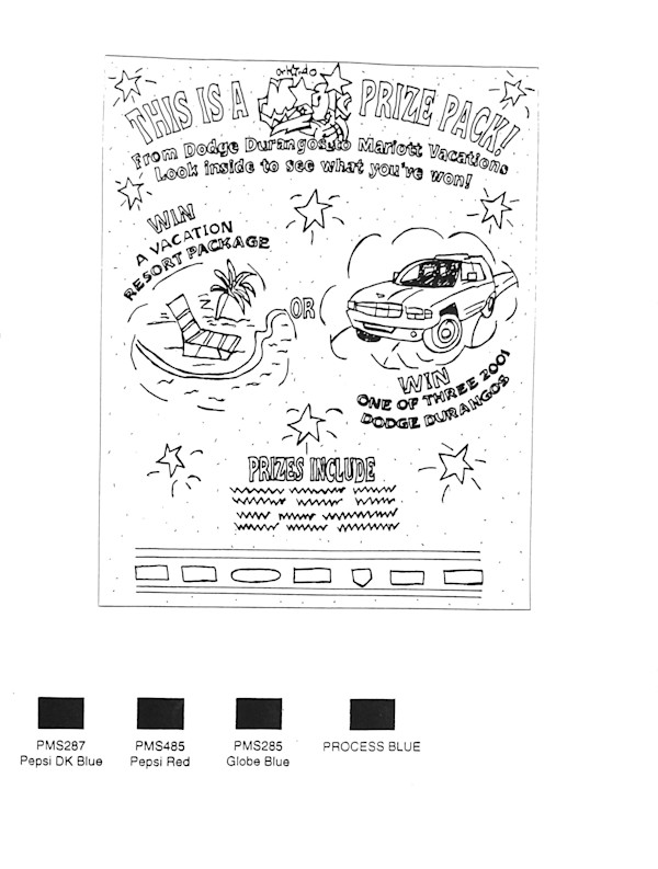 Pepsi National Field Advertisements and Sketches by Diana Atwood McCutcheon