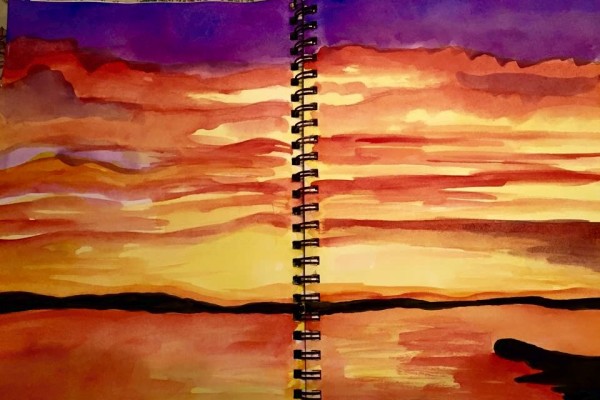 Loch Lomond Sunset by Diana Atwood McCutcheon