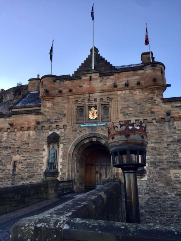 Edinburgh Castle by Diana Atwood McCutcheon