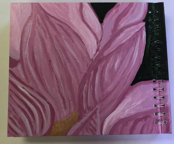 Journal Cover Crocus by Diana Atwood McCutcheon