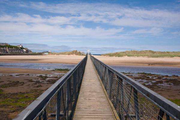 Lossiemouth Beach, Morayshire, Scotland by Diana Atwood McCutcheon