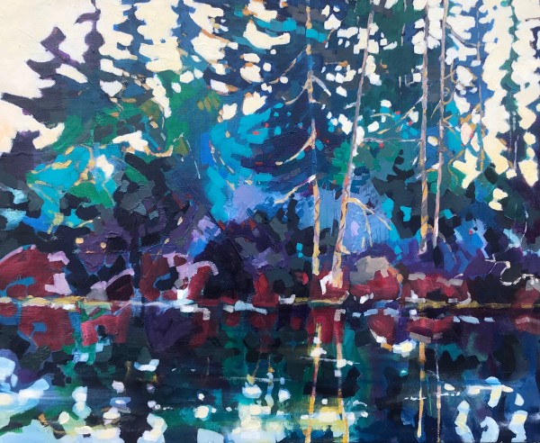 Lake Reflections by Teresa Smith