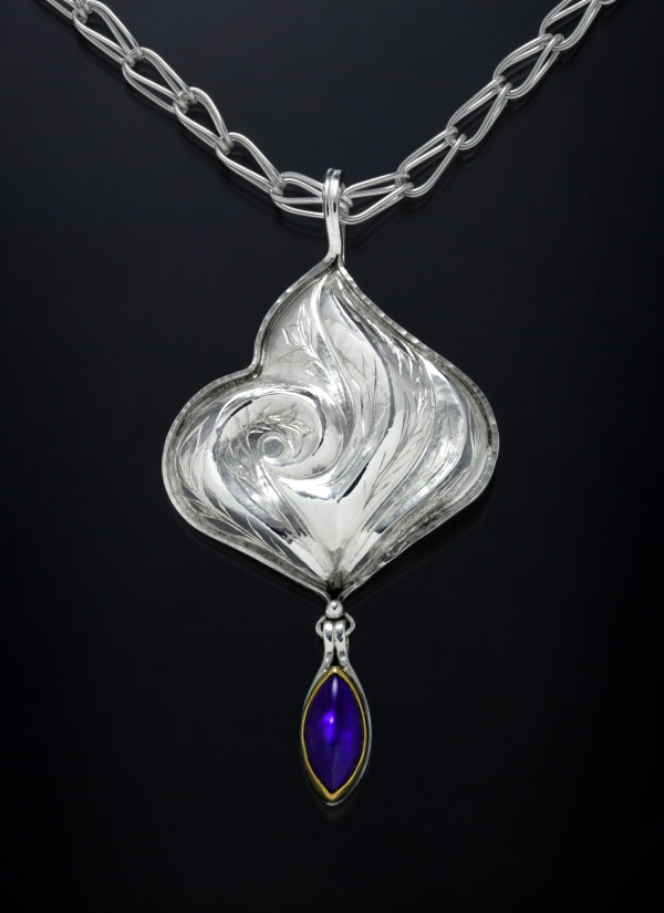 Marida Blue IV by Victoria Lansford