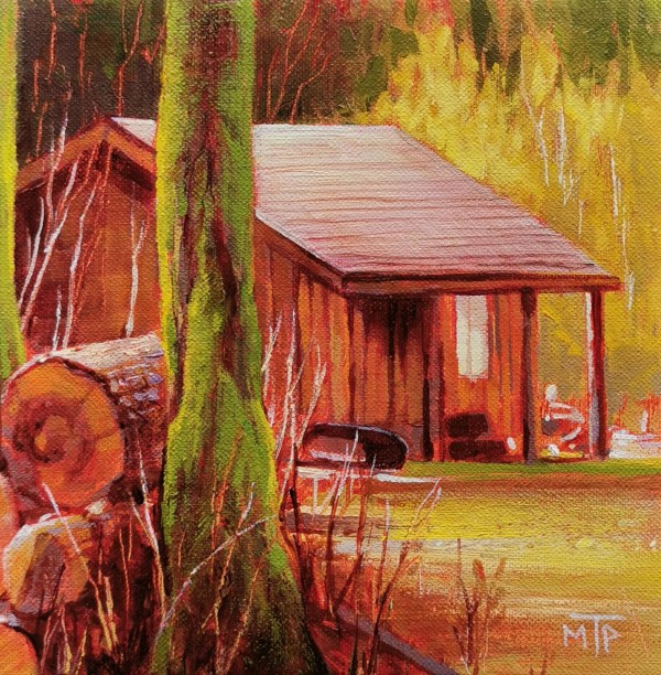 Forest Cabin by Tatjana Mirkov-Popovicki