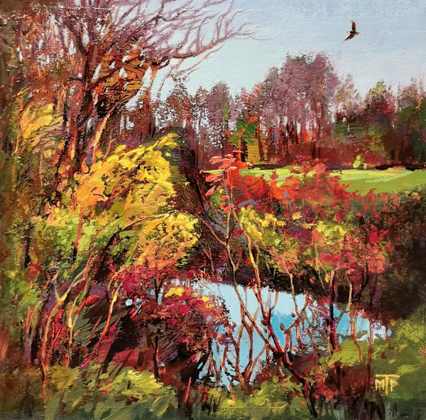 Pitt River Autumn by Tatjana Mirkov-Popovicki