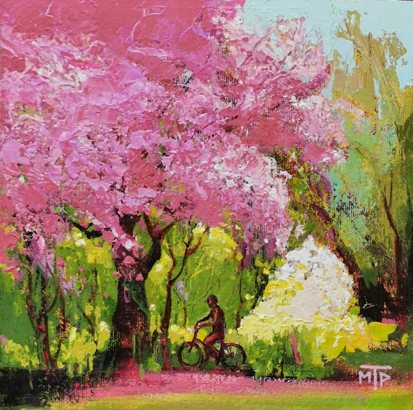 Spring Blossoms V by Tatjana Mirkov-Popovicki