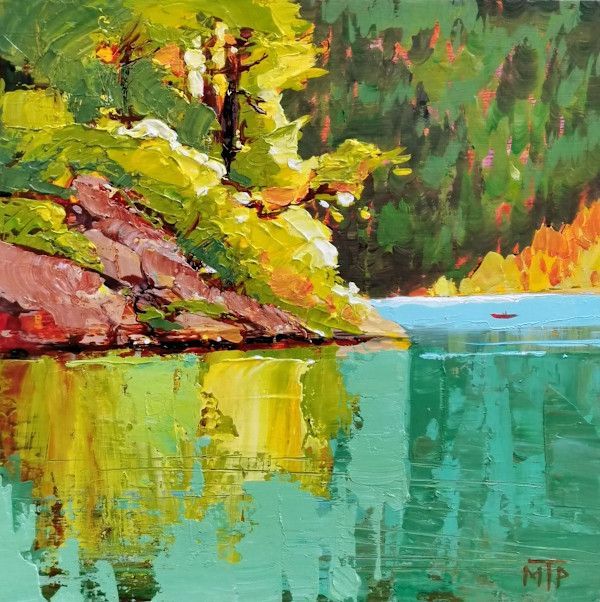 Boat for Two by Tatjana Mirkov-Popovicki