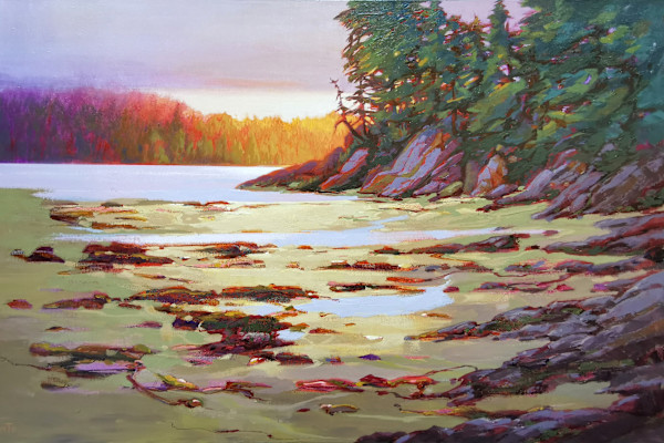 Long Beach Morning by Tatjana Mirkov-Popovicki, Image 1.