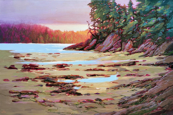 Long Beach Morning by Tatjana Mirkov-Popovicki, Image 1.