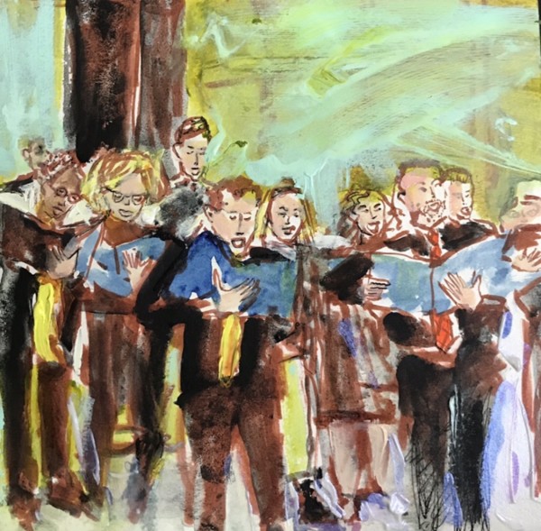 The Choir 3 by Ana Guzman