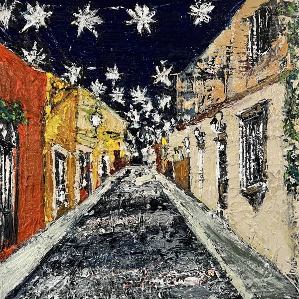 Street in San Miguel by Ana Guzman
