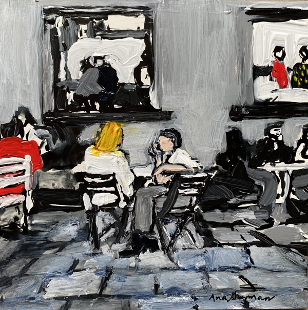 Cafe Couples by Ana Guzman