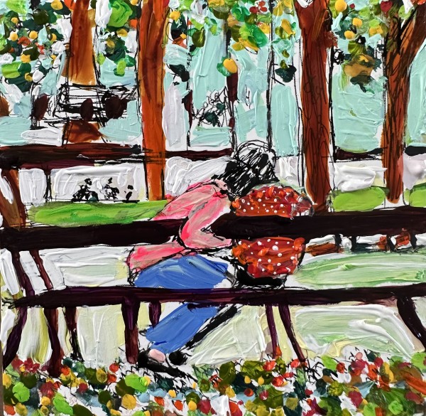 Park Bench by Ana Guzman