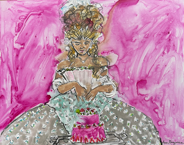 Marie Antoinette- Let them eat cake! by Ana Guzman