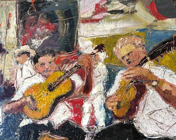 Los Musicos by Ana Guzman