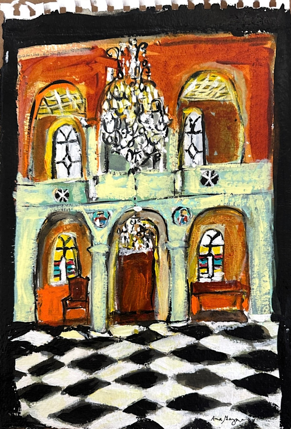 Cathedral in Greece by Ana Guzman