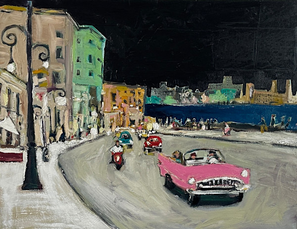 Paseando en el Malecón by Ana Guzman