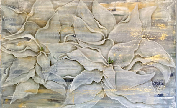 Golden Rose Lilies by Ansley Pye