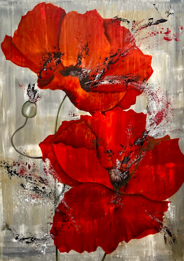 Les Coquelicots by Ansley Pye