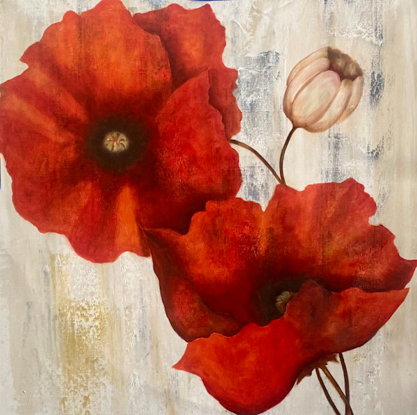 Red Poppies by Ansley Pye, Image 1.