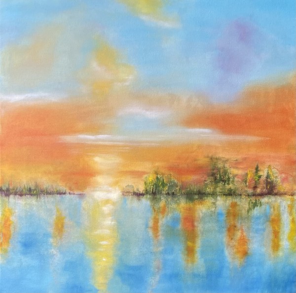 Sunset on the Bay by Ansley Pye
