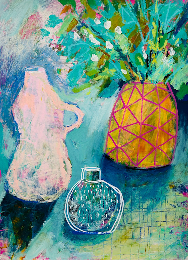 Three Things on a Table by Clair Bremner