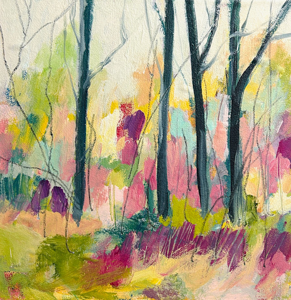 Black bark and regrowth by Clair Bremner