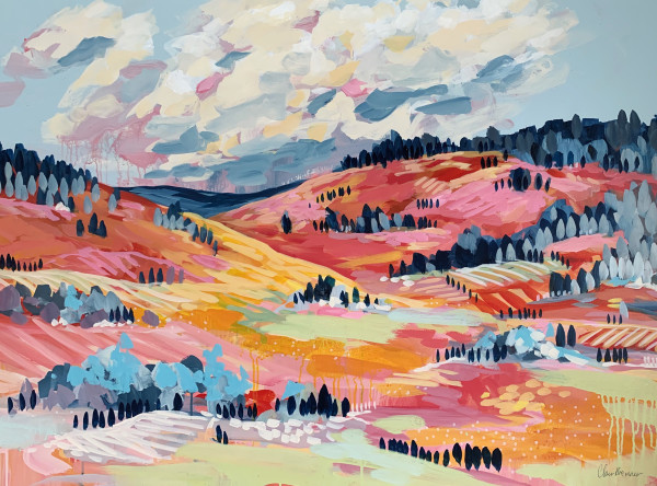 Patchwork Landscape by Clair Bremner